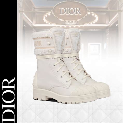 dior d shadow boots|dior women's designer boots.